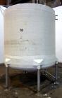 Used- Air Plastics Fiberglass Storage Tank, 2050 Gallons, Vertical. Approximately 84