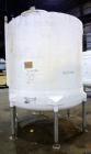 Used- Air Plastics Fiberglass Storage Tank, 2050 Gallons, Vertical. Approximately 84