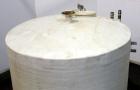 Used Air Plastics Fiberglass Storage Tank, 2050 Gallons, Vertical. Approximately 84
