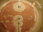 Used Augusta Fiberglass Tank, 1,930 Gallon, Vertical.