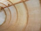 USED: Empire Products tank, 10,000 gallon, fiberglass, vertical. Approximate 9' diameter x 256
