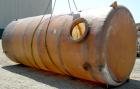 USED: Empire Products tank, 10,000 gallon, fiberglass, vertical. Approximate 9' diameter x 256