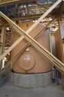 Unused- MWF Midwestern Fabricators Tank, 11,500 Gallon, Hetron 992 FR Vinyl Ester Resin, Vertical. 156” Diameter x 144” straight side, flat top & bottom. Serial# 5799-B28, built 2012.