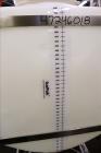 Used Millipore Plastic Mix Tank, Approximate 110 Gallon, Vertical.