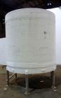 Used Ohio GRP Fiberglass Storage Tank, 2000 Gallons, Vertical. Approximate 84