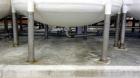Used Ohio GRP Fiberglass Storage Tank, 2000 Gallons, Vertical. Approximately 84