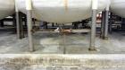 Used Ohio GRP Fiberglass Storage Tank, 2000 Gallons, Vertical. Approximately 84