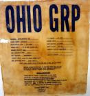 Used Ohio GRP Fiberglass Storage Tank, 2000 Gallons, Vertical. Approximately 84