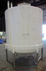 Used Ohio GRP Fiberglass Storage Tank, 2000 Gallons, Vertical. Approximately 84