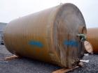 Used Raven Industries Fiberglass Tank, Approximate 10000 Gallon, Vertical. Approximate 120” Diameter x 190” straight side, dished top, flat bottom.  Openings top (2) 4”, 24” man way with cover. Side ...