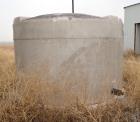 Used SSI Snyder Industries Polypropylene Tank, approximately 5000 gallons, vertical. Approximately 144