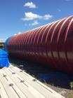 Unused- Xerxes Double Wall 25,000 Gallon Fiberglass Fuel Tank. 10' double wall frp tank. (3) 22