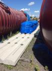 Unused- Xerxes Double Wall 25,000 Gallon Fiberglass Fuel Tank. 10' double wall frp tank. (3) 22