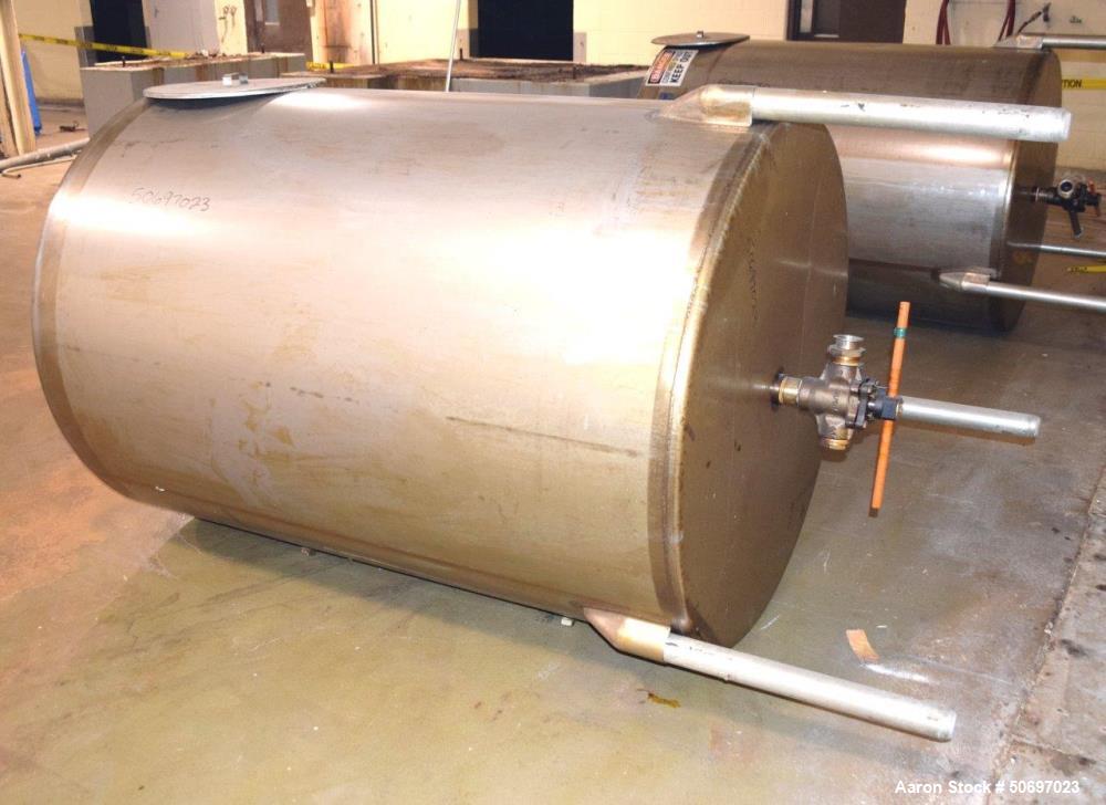 Used Perma-San Jacketed Tank, 350 Gallon