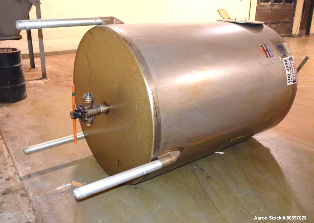 Used Perma-San Jacketed Tank, 350 Gallon