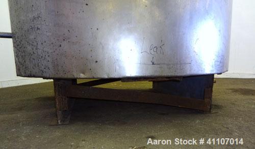 Used 450 Gallon Stainless Steel Tank