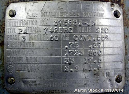 Used 450 Gallon Stainless Steel Tank
