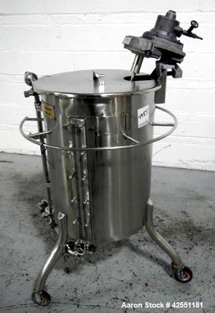Used 25 Gallon Stainless Steel Bush Tank