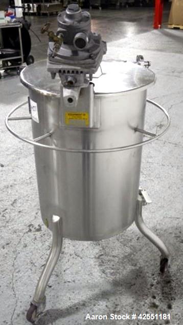 Used 25 Gallon Stainless Steel Bush Tank