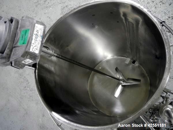 Used 25 Gallon Stainless Steel Bush Tank