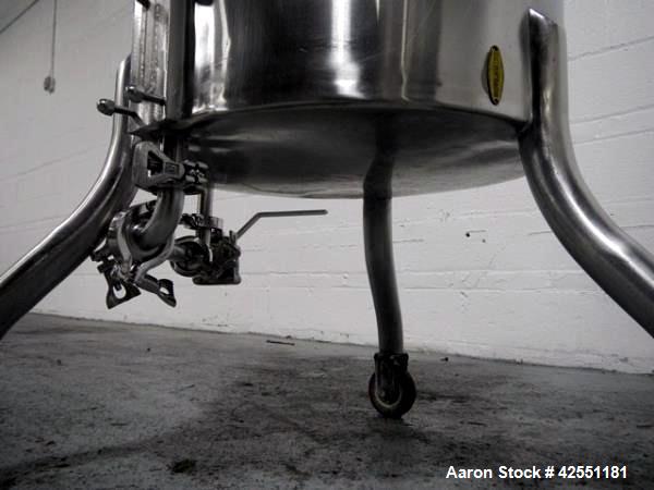 Used 25 Gallon Stainless Steel Bush Tank
