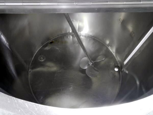 Used 150 Gallon Stainless Steel Bush Tank 