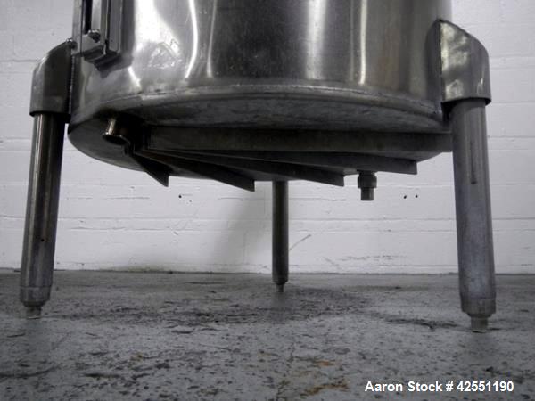 Used 150 Gallon Stainless Steel Bush Tank 
