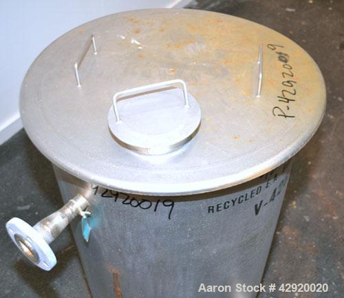 Used 65 Gallon Stainless Steel Tank