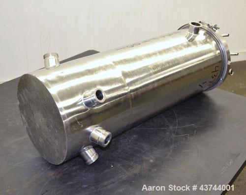 Used 8-1/2 Gallon Stainless Steel Tank