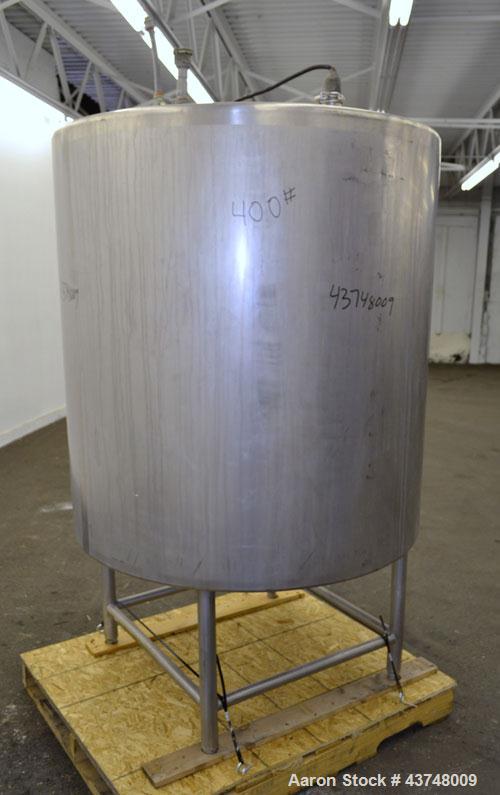 Used 325 Gallon Stainless Steel Tank
