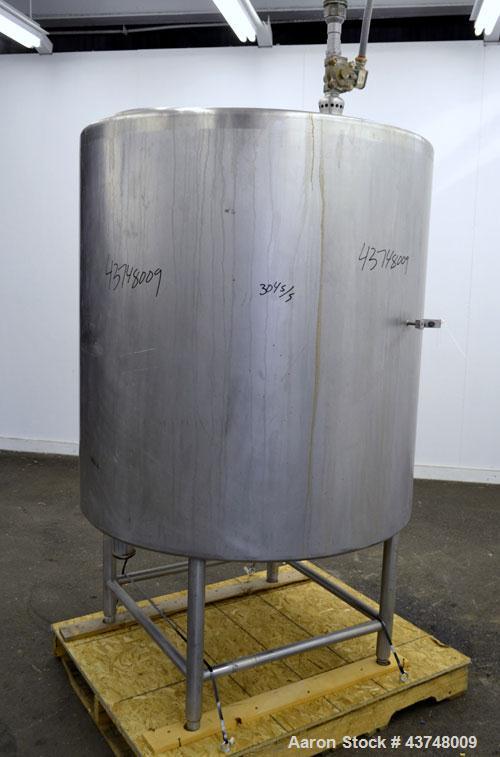 Used 325 Gallon Stainless Steel Tank