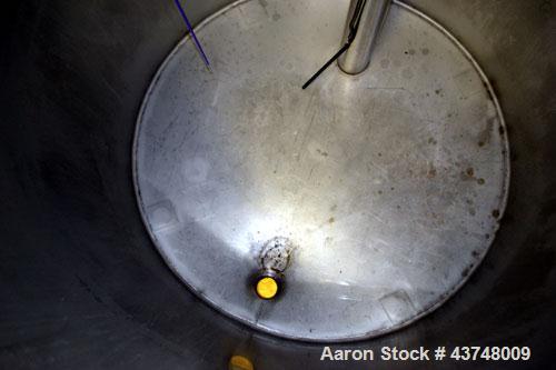 Used 325 Gallon Stainless Steel Tank