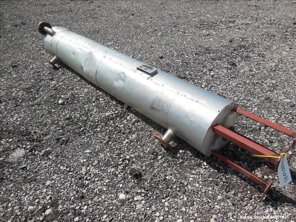 Used- 21 Gallon Stainless Steel Par Piping and Fabrication Flash Tank