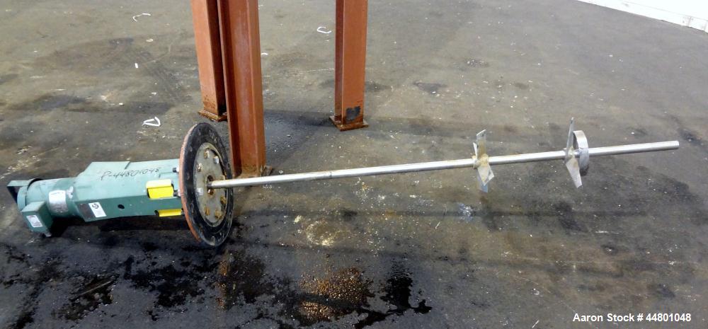 Used 275 Gallon Stainless Steel Par Piping & Fabrication Tank, Model X5C100 