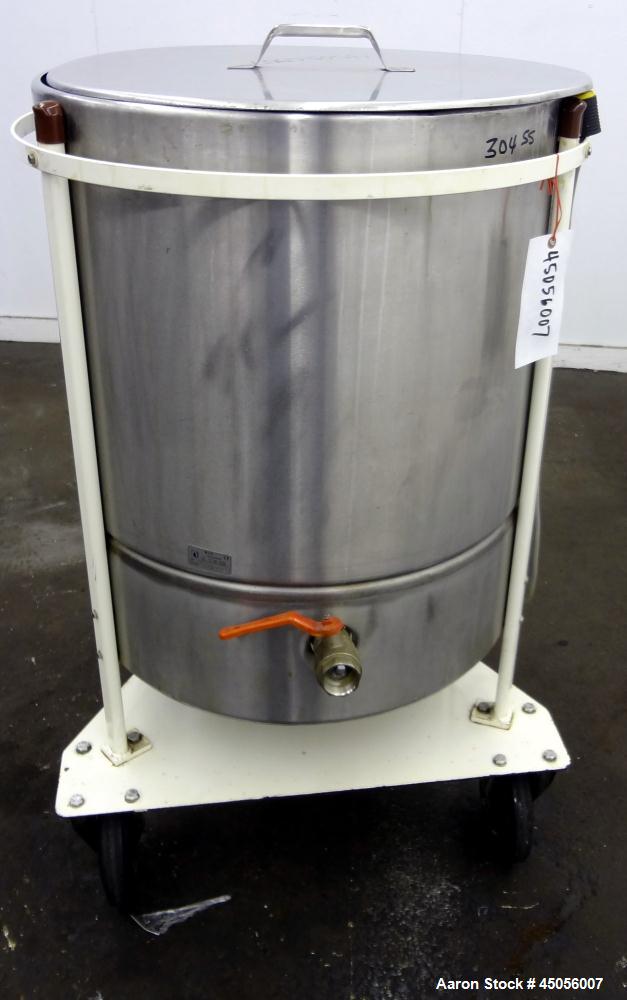 Used 200 Liter Stainless Steel M.J.S. Tank