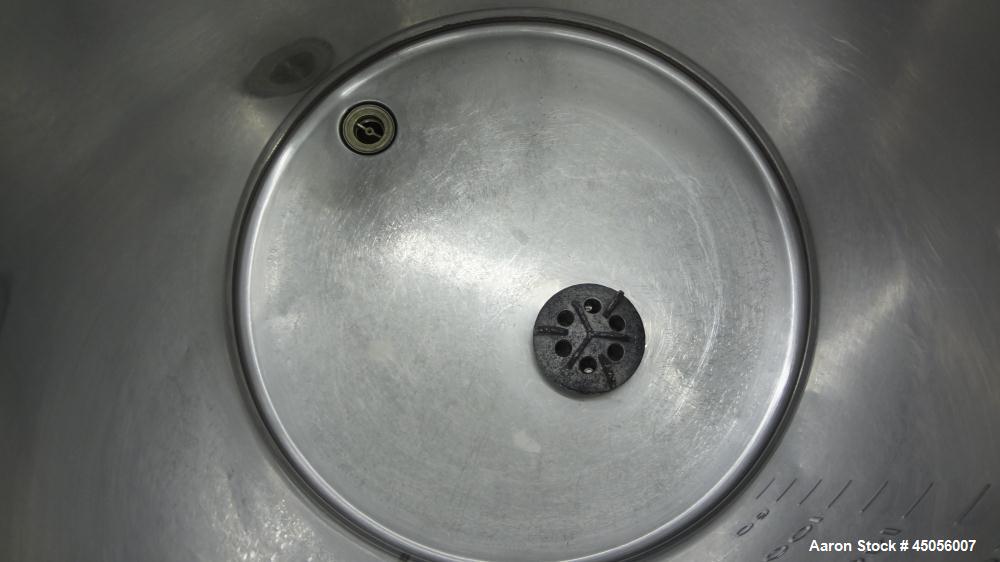 Used 200 Liter Stainless Steel M.J.S. Tank