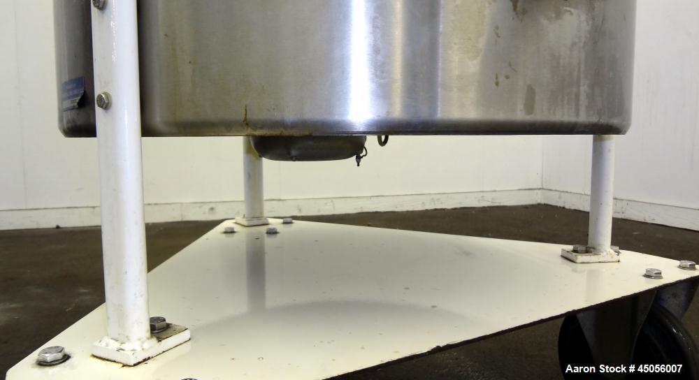 Used 200 Liter Stainless Steel M.J.S. Tank