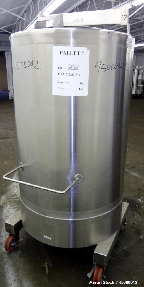 Used 200 Gallon Stainless Steel Tank