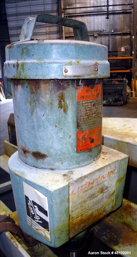 Used 458 Gallon Stainless Steel Haza Mechanical Tank, Model XJ-30