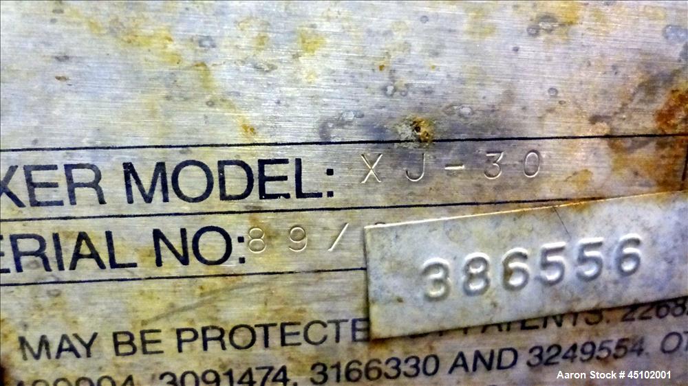 Used 458 Gallon Stainless Steel Haza Mechanical Tank, Model XJ-30