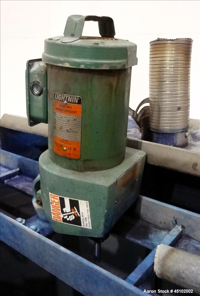 Used 458 Gallon Stainless Steel Haza Mechanical Tank, Model XJ-30AM