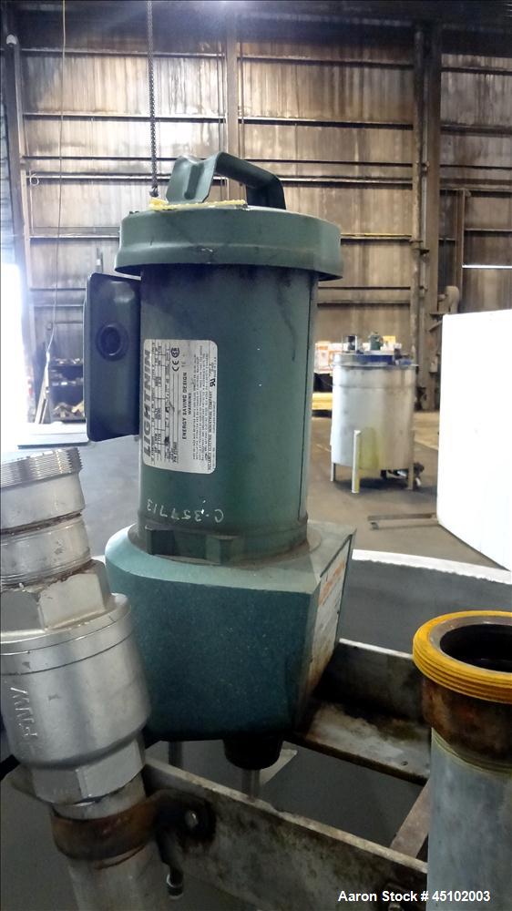 Used 458 Gallon Stainless Steel Haza Mechanical Tank, Model XJ-30AM