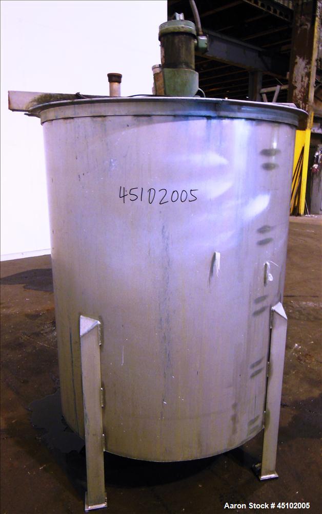 Used 458 Gallon Stainless Steel Haza Mechanical Tank, Model XJ-30AM