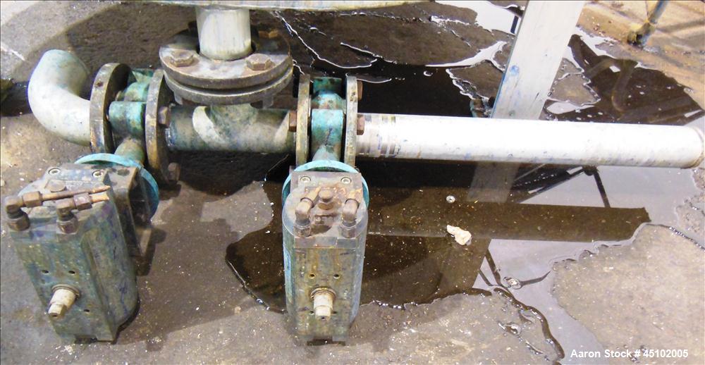 Used 458 Gallon Stainless Steel Haza Mechanical Tank, Model XJ-30AM