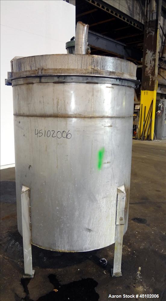 Used 458 Gallon Stainless Steel Haza Mechanical Tank, Model XJ-30