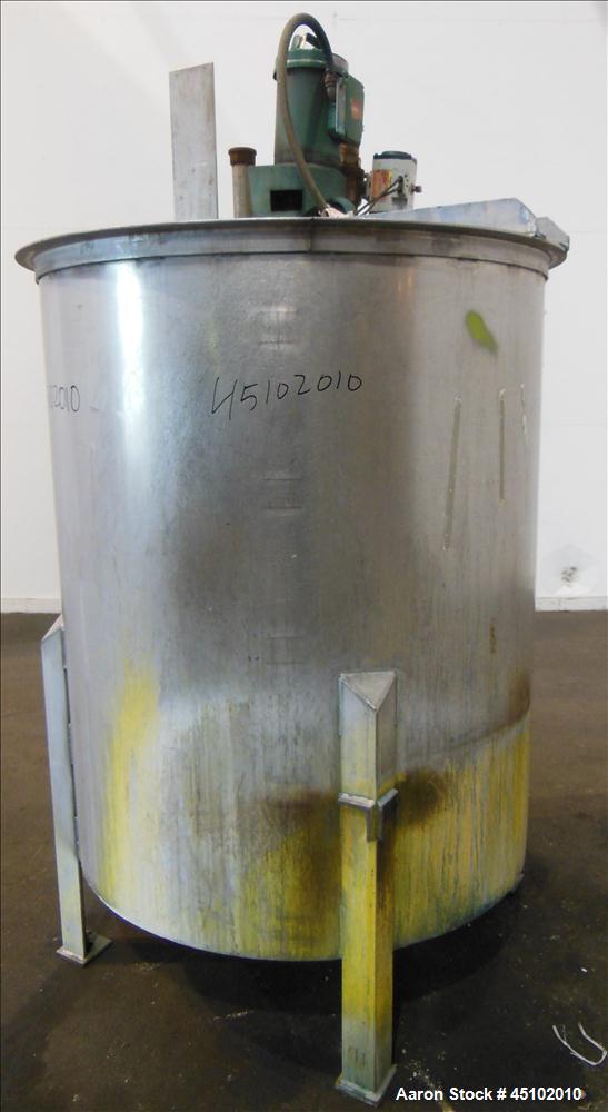 Used 458 Gallon Stainless Steel Haza Mechanical Tank, Model XJ-30