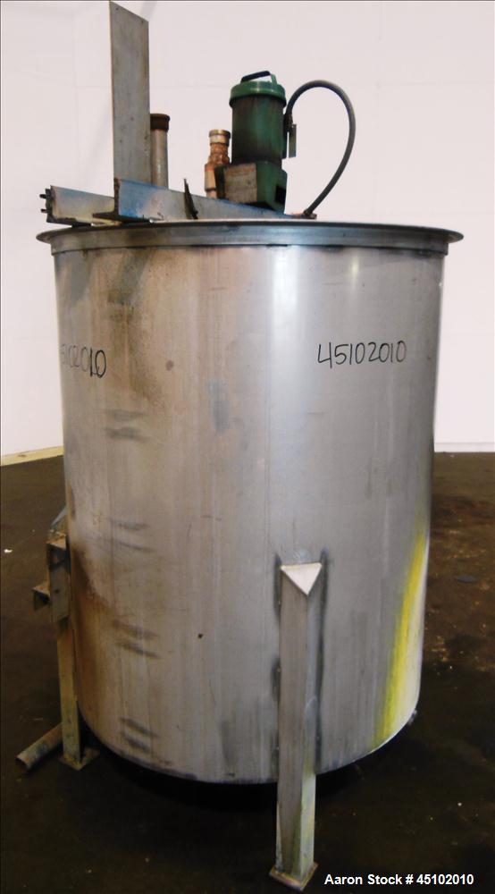 Used 458 Gallon Stainless Steel Haza Mechanical Tank, Model XJ-30
