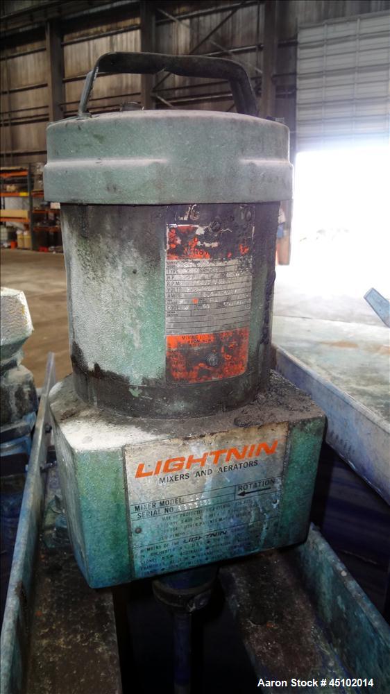 Used 458 Gallon Stainless Steel Haza Mechanical Tank