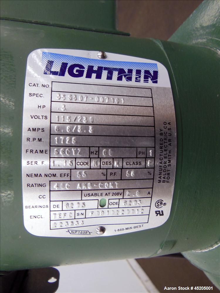 Used 20 Gallon Stainless Steel Tank, Model XDA-33
