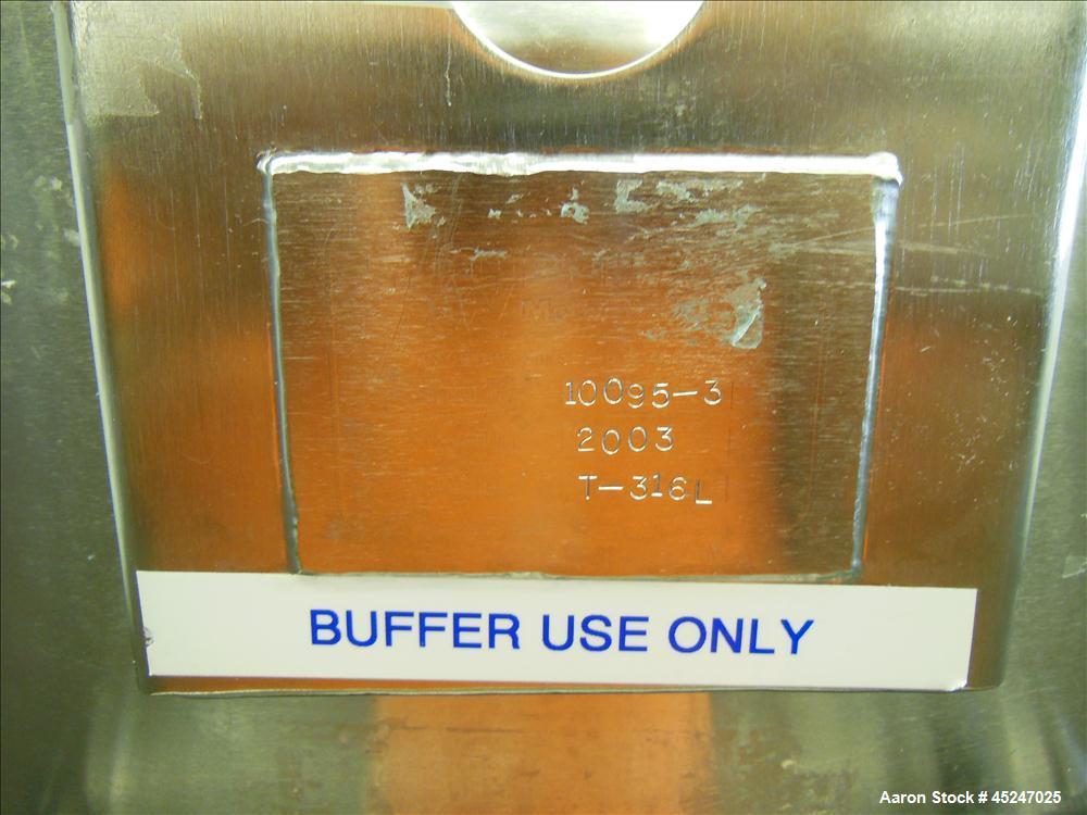 Used 225 Gallon Stainless Steel MW Bulling Metal Works Tank, Model MBI610H55